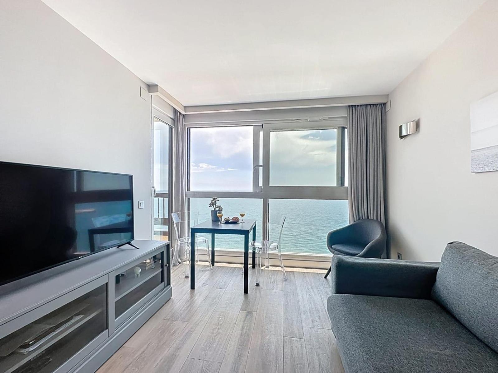 Apartamento Espectaculares Vistas al mar Playa Malagueta Málaga Exterior foto